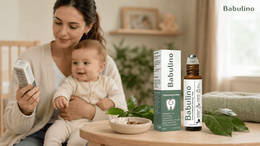 Baby Teething Oil: Ingredients, Application and Age - Babulino